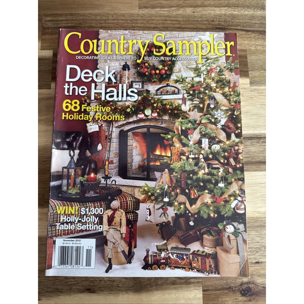 Country Sampler Deck the Halls Magazine November 2010, Great Condition‎